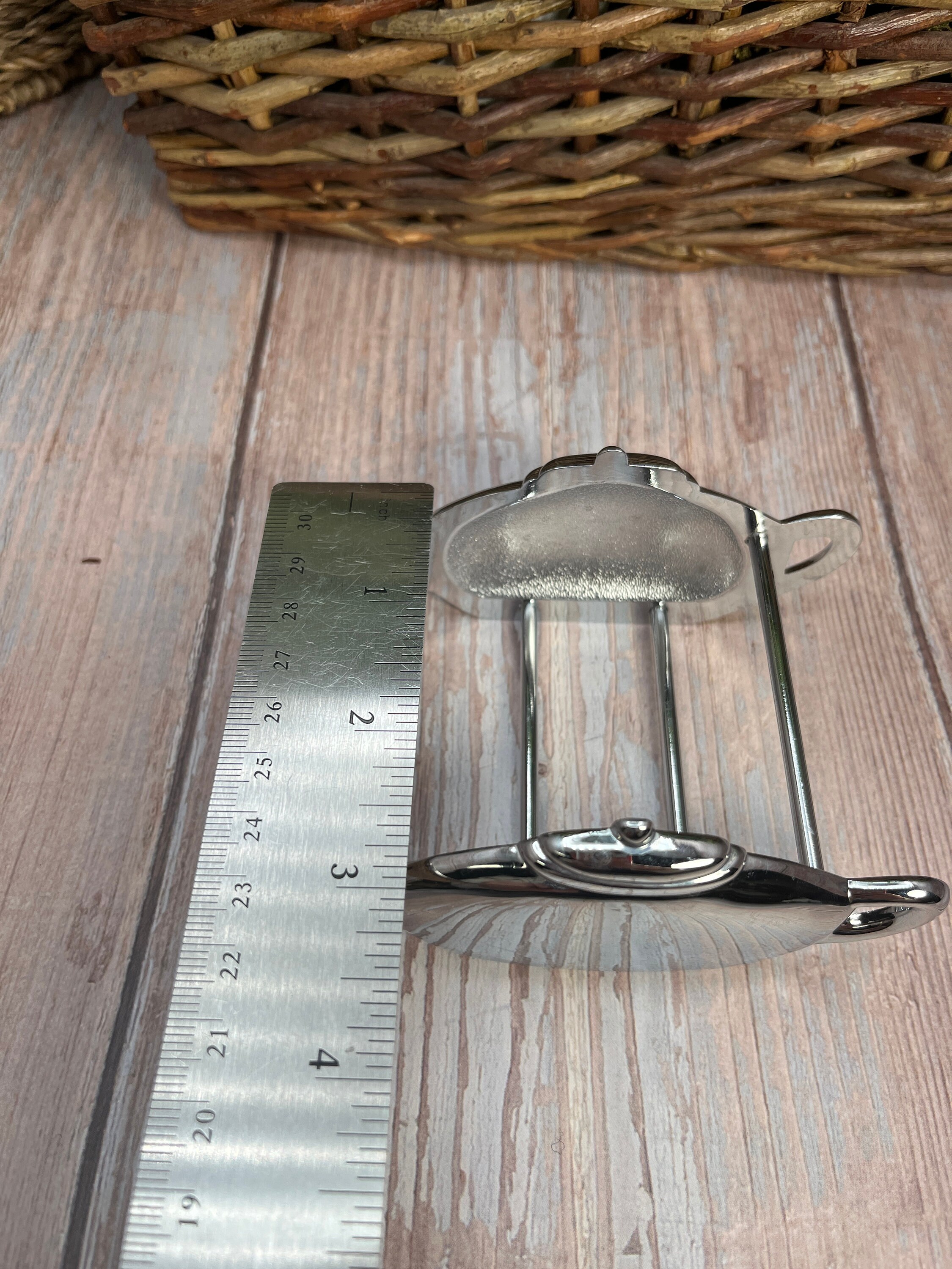 Vintage Stainless Steel Tea Bag Caddy, Teapot Shaped Tea Bag Holder