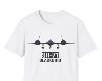 SR-71 Blackbird T-Shirt SR71 Blackbird Fighter Jet T-Shirt SR71 T-Shirt SR71 Shirt Fighter Aircraft Military Gift Fighter Plane T-Shirt