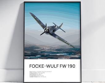 Focke Wulf Fw 190 in Action - Aircraft No. 19 (paperback) 1975 - Etsy