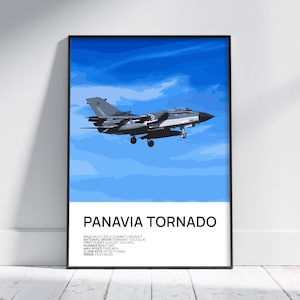 Panavia Tornado Poster, PA-200 Tornado Print, Aviation Poster, Fighter Aircraft, Aviation Wallart, Aviation Gift, Aviation Artwork, Print