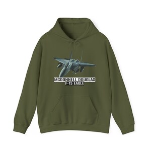F-15 Eagle Hoodie F15 Eagle Fighter Jet Hoodie F15 Hoodie Fighter Aircraft Military Gift F15 Eagle Hoodie Fighter Plane Hoodie Aviation image 7