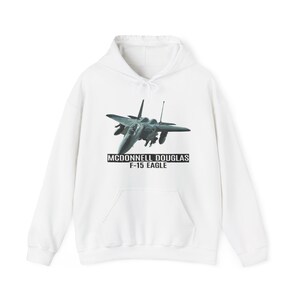 F-15 Eagle Hoodie F15 Eagle Fighter Jet Hoodie F15 Hoodie Fighter Aircraft Military Gift F15 Eagle Hoodie Fighter Plane Hoodie Aviation image 6