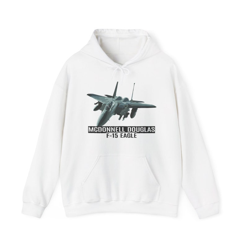 F-15 Eagle Hoodie F15 Eagle Fighter Jet Hoodie F15 Hoodie Fighter Aircraft Military Gift F15 Eagle Hoodie Fighter Plane Hoodie Aviation image 6