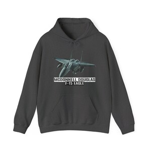 F-15 Eagle Hoodie F15 Eagle Fighter Jet Hoodie F15 Hoodie Fighter Aircraft Military Gift F15 Eagle Hoodie Fighter Plane Hoodie Aviation image 2