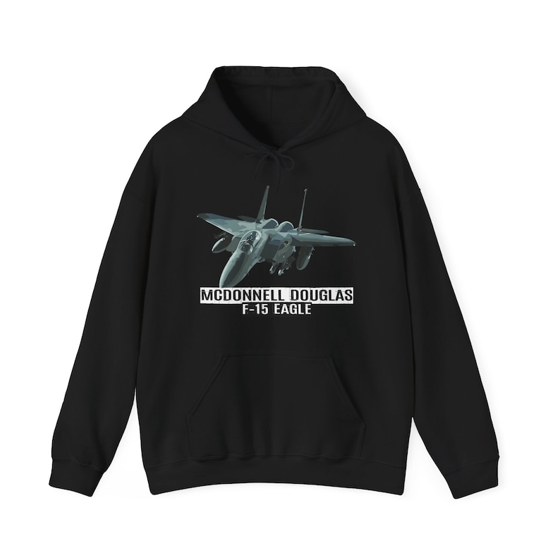 F-15 Eagle Hoodie F15 Eagle Fighter Jet Hoodie F15 Hoodie Fighter Aircraft Military Gift F15 Eagle Hoodie Fighter Plane Hoodie Aviation