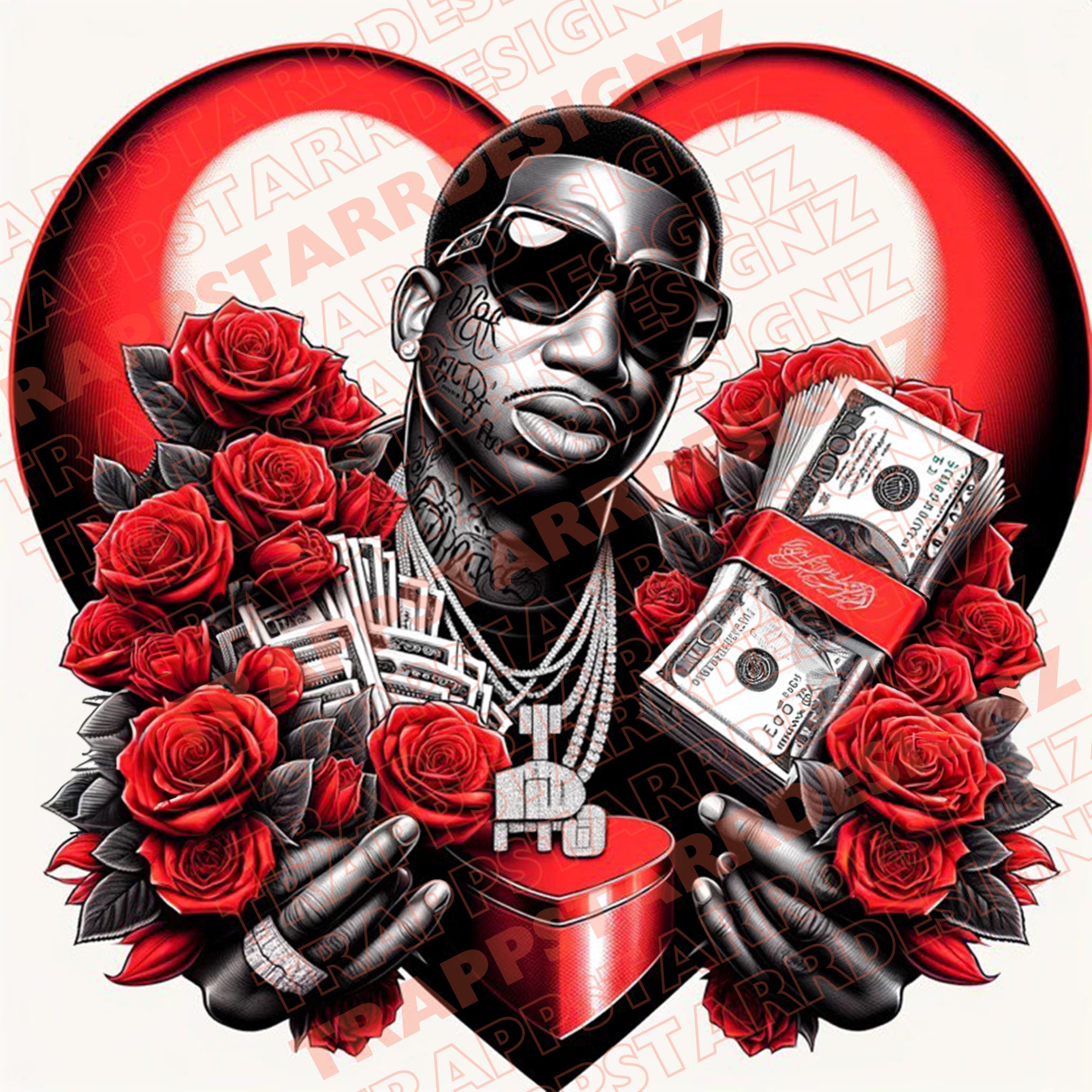 Gucci Mane Style - Heart of Hip-hop - Art Print - Etsy