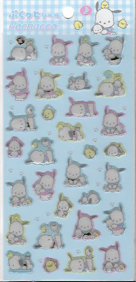 サンリオ公式ステッカー - 3Dポップアップ - ポチャッコ - Etsy 日本