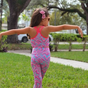 Yoga Pilates Women's Activewear Leggings – Rainbows & Sprinkles