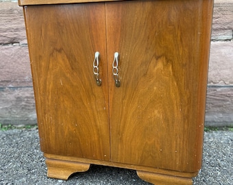 French Art Deco Bedside Table 1940