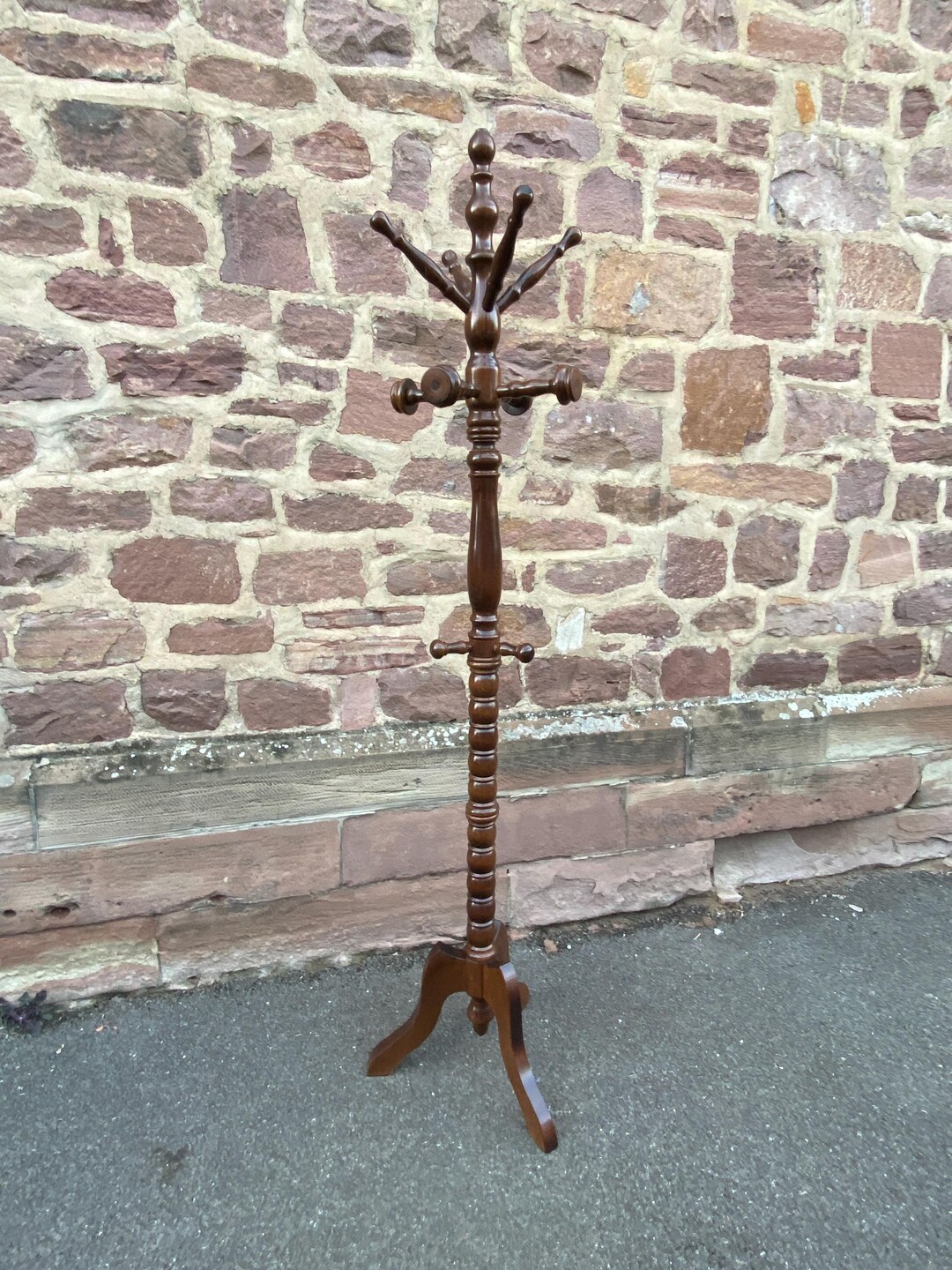 Antique French Art Deco Parrot Coat Rack Wood Baumann Thonet Bistro ...