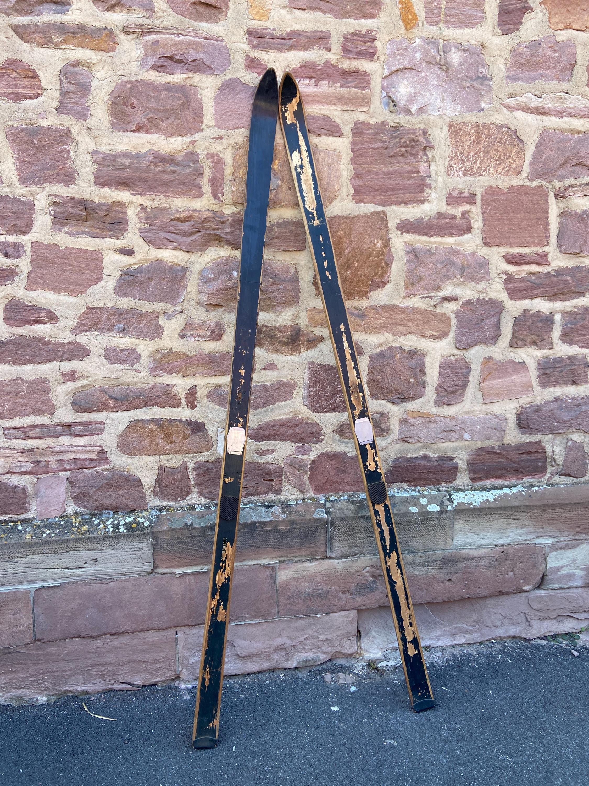 Antique wood skis - Etsy 日本