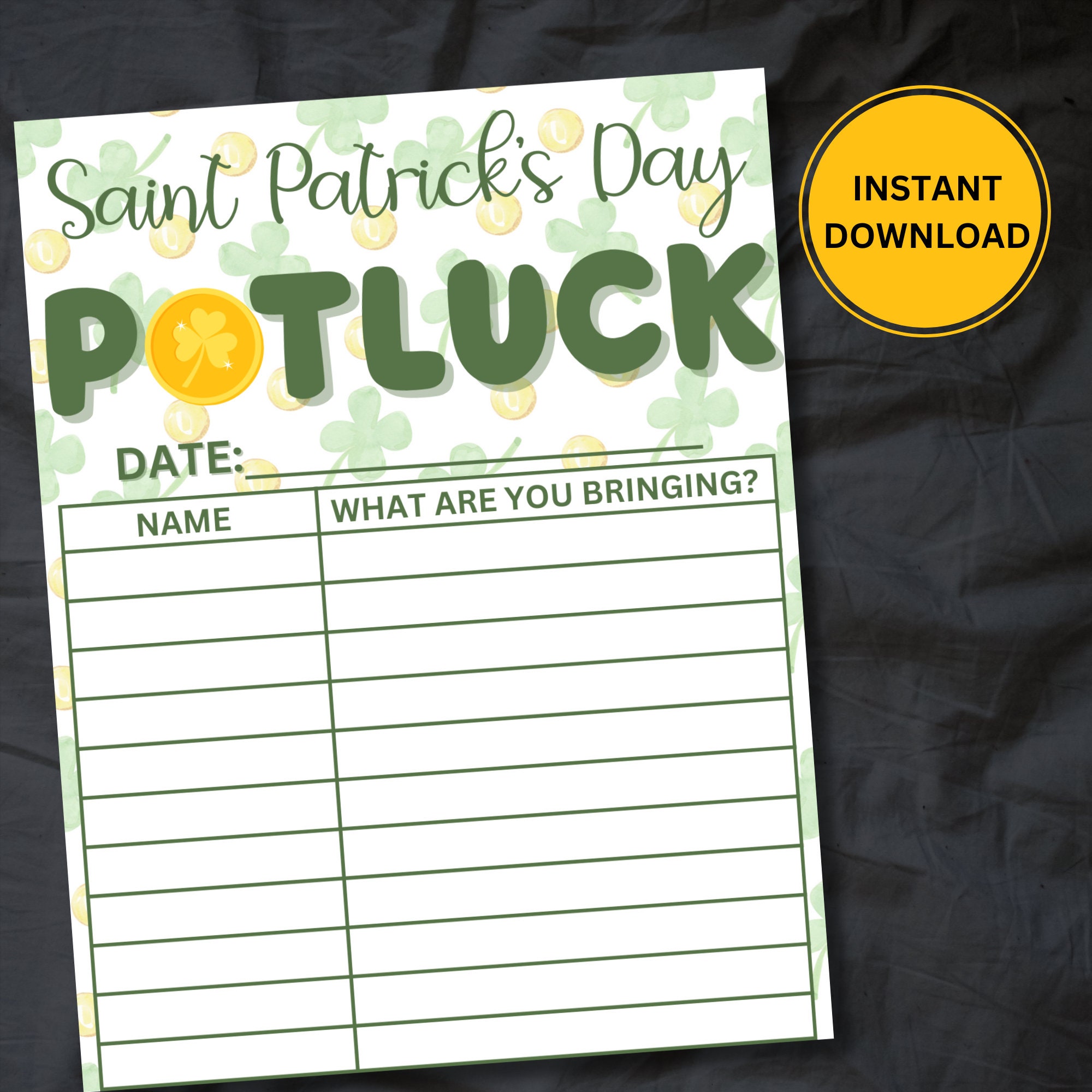 bar promotions for st patricks day food