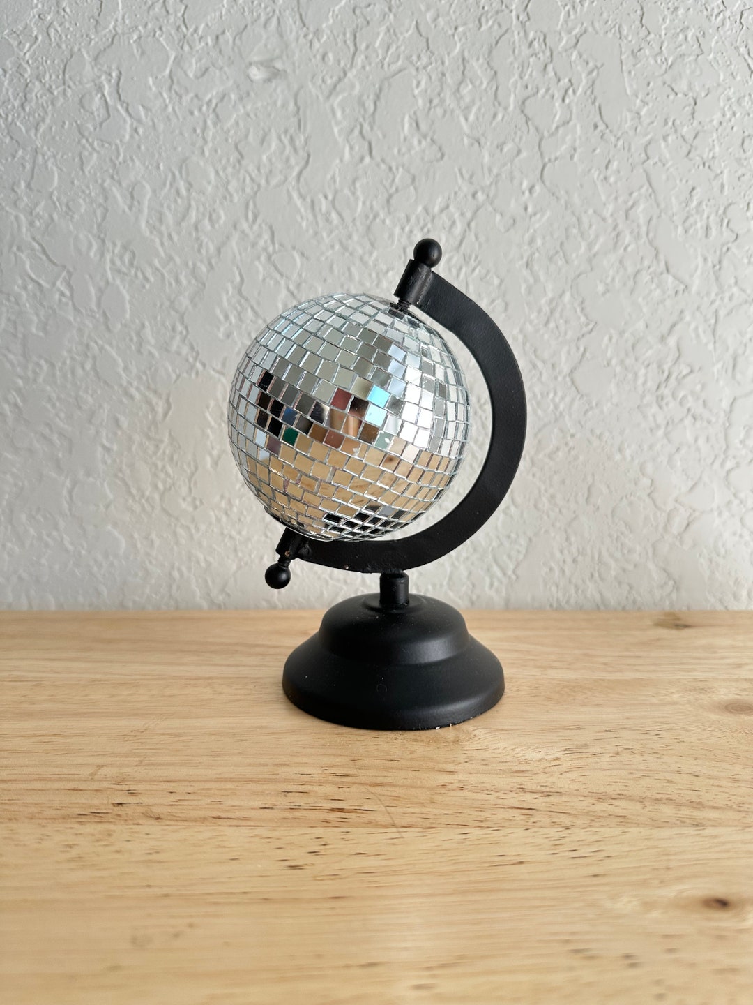 Mini Disco Ball Globe Etsy
