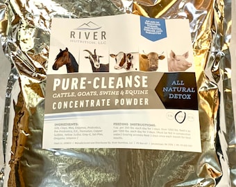 Pure Cleanse; Natural Detox and Dewormer for Animals, 10 lb bag