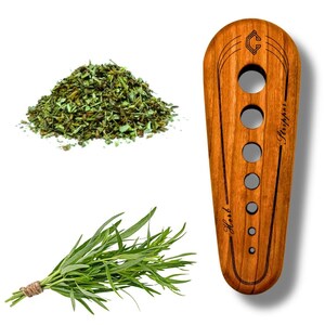 Handmade Cherry Herb Stripper: Kitchen Gardening Tool image 7