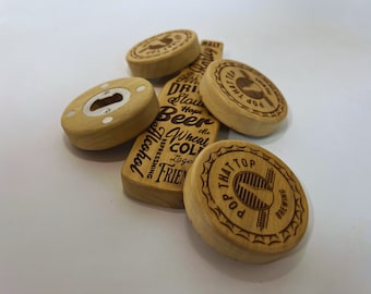 Convenient Magnetic Bottle Opener for Fridge or Tool Box