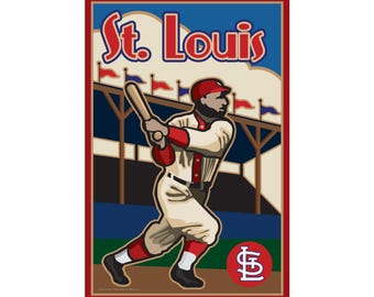 St. Louis Cardinals Baseball Matte Vertical Poster, Sports Wall Art, St. Louis Cardinals Decor, Sports Fans, Home Office Decoration