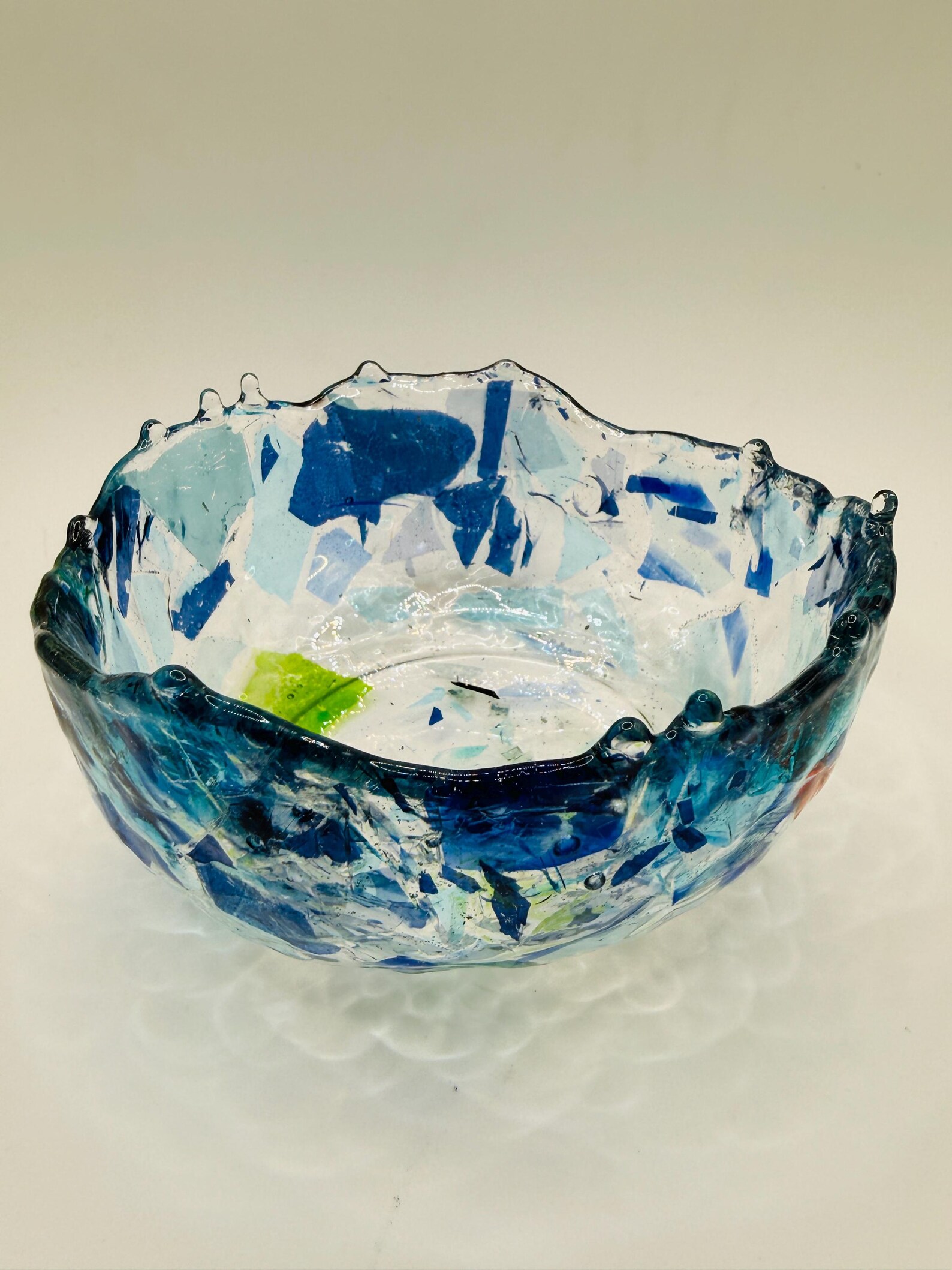 Handmade Fused Glass Bowl