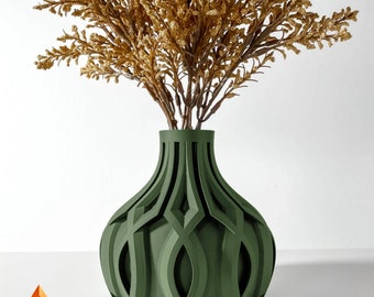 Modern vase &quot;Linse&quot;, 3D printed vase