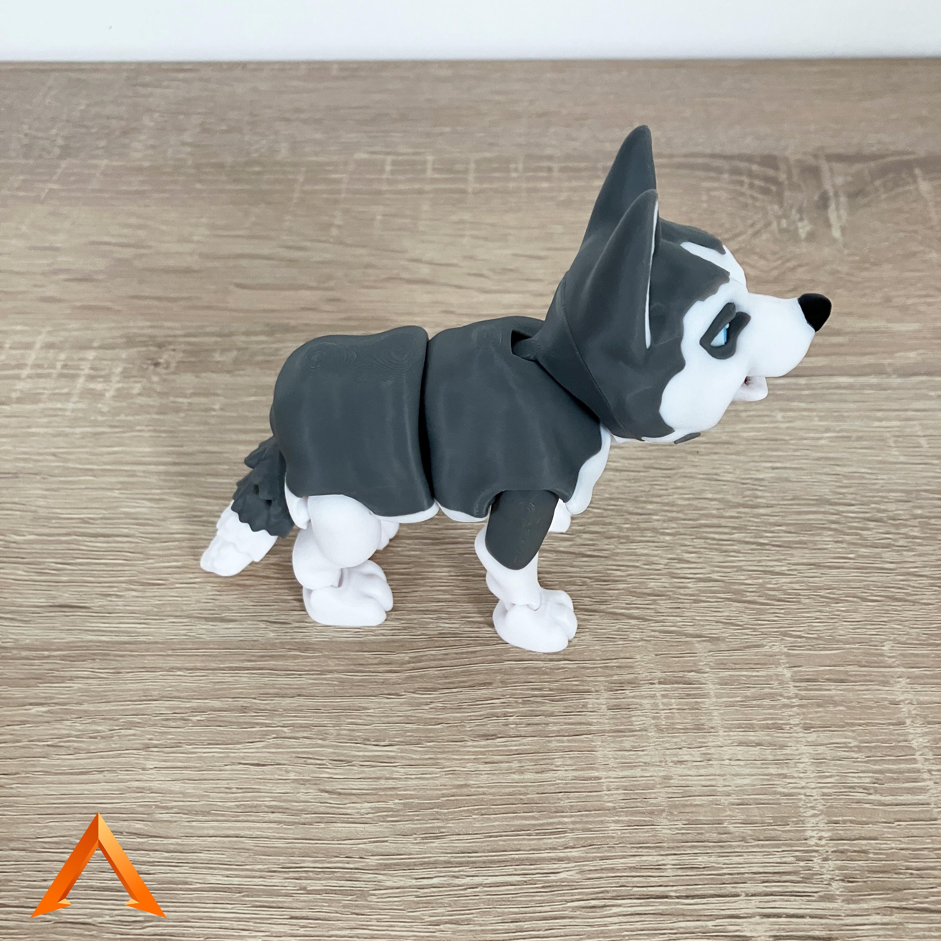 Articulated Husky – 3D Printed Articulated Dog - Etsy