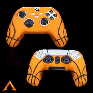 PS5/Xbox-kontrollfodral - 3D-utskriven basketdesign