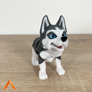Articulated Husky – 3D Printed Articulated Dog