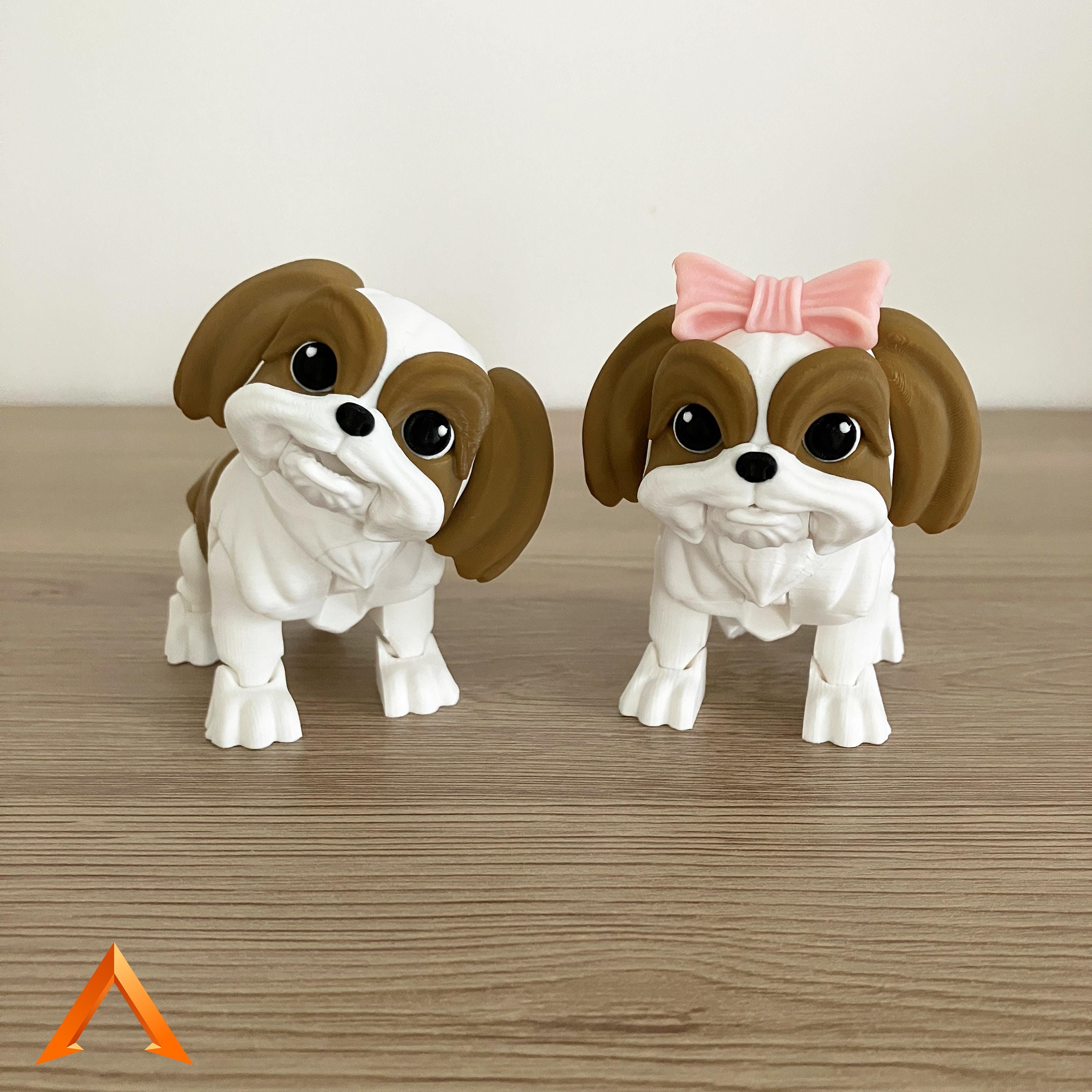 Cucciolo di Shih Tzu di peluche: giocattolo realistico da collezione - Italia