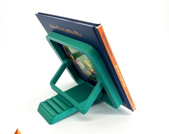 3D Printed Folding Book Stand, Tablet Holder