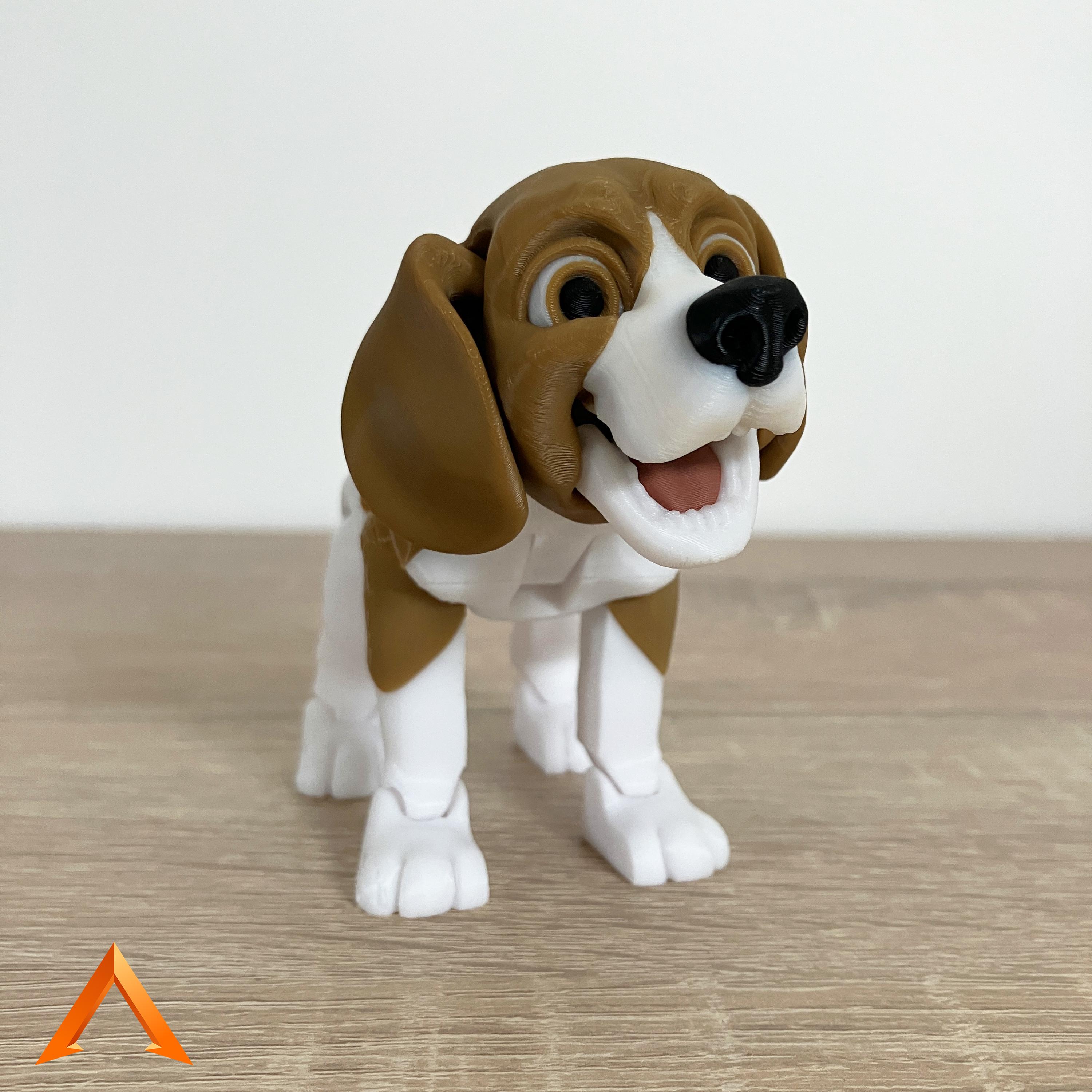 Articulated Beagle – Cute 3D Printed Dog - Etsy