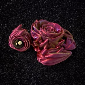 Lovely Rose Turtle, 3D Printed Articulating Fidget Toy, Turtle Lover Gift, Unique Desk Decoration