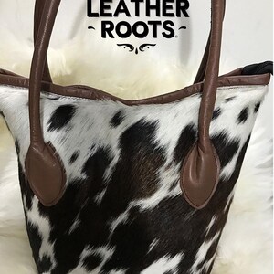 Schoudertas van rundleer | Echte haar op dameshandtas | Boho western schoudertas driekleurige koe portemonnee koeienhuid draagtas cadeau voor haar SALE
