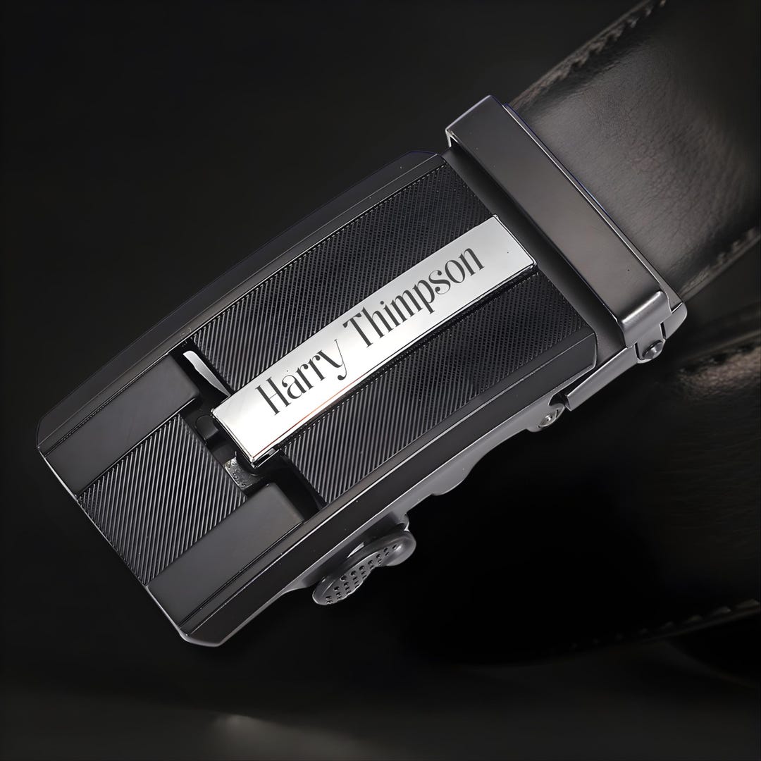 Custom Engraved Belt Buckle, Personalized Anniversary Gift - Etsy