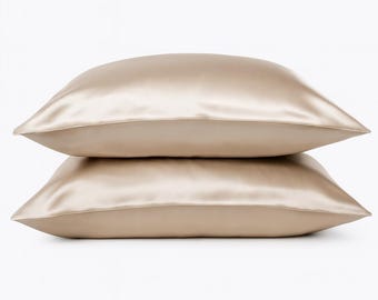 100% Mulberry Silk Pillowcase | 22 Momme Silk | Grade 6A | Oeko-Tex Certified | Luxury Gift
