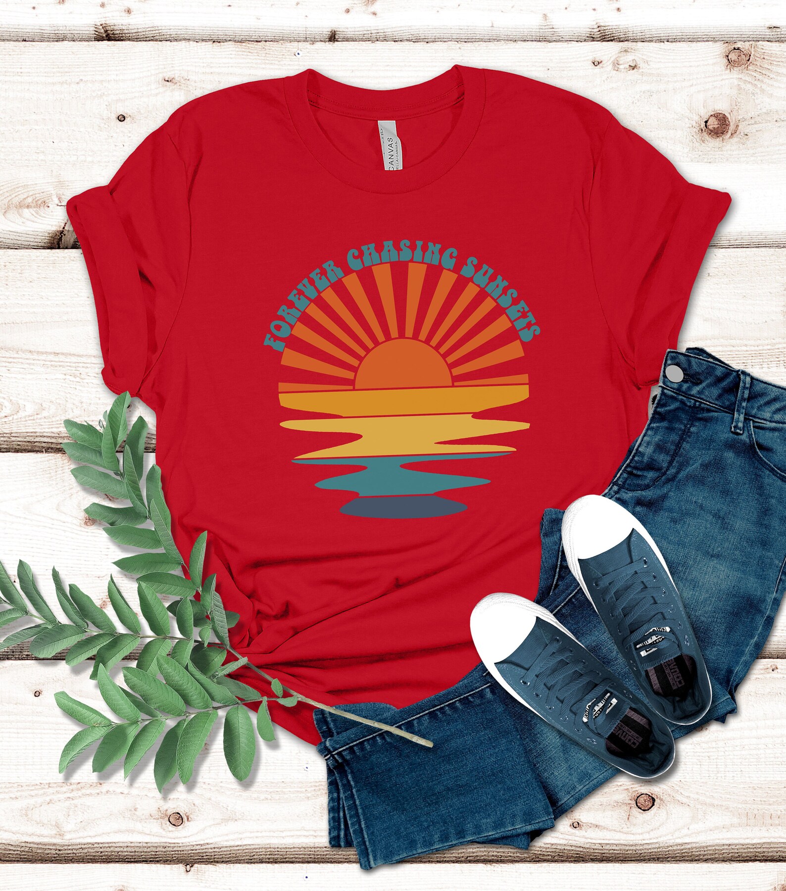 Sunset Riot Shirt Forever Chasing Sunsets, Sun Rays Tee, Beach Vibes Tee, Retro Vintage ...