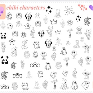 Charm3d Nails | Nail Art Practice Sheet | Printable PDF Nail Art Guide | Nail Art Stencil | Nail Art Templates | Easy Nail Art