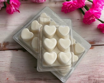 Wax Melt Clamshell Wax Melt for House Warming Gift for Her Heart Shaped Candle Wax Melt Strong Scented