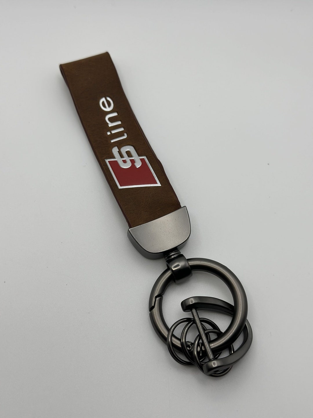 Audi S-line High Quality Leather Keychain Perfect Gift for Audi S-line ...