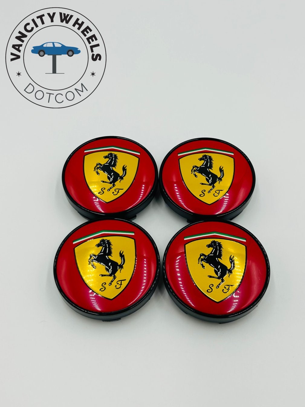 Ferrari cheap wheel caps