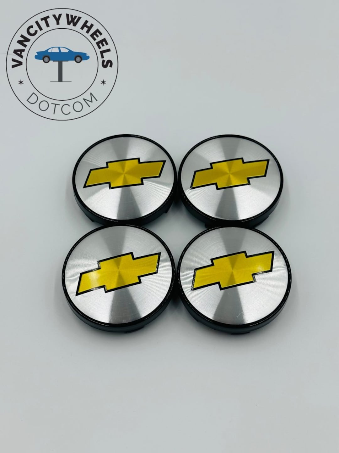 Premium 4pcs Chevrolet Wheel Center Caps in Varied Sizes & Colors Etsy
