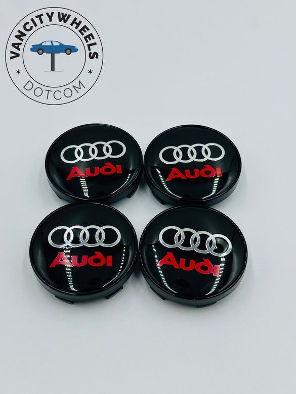 75mm audi sale center caps