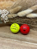 Customizable jack with your choice of text/design. Petanque product logo