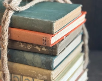 Libros antiguos de tapa dura - de colección. Jack London - La llamada de la selva. Paul Creswick - El rey Arturo, William Penn - Friendly Boy y ¡más! 8 piezas