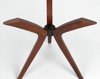 Solid Beech Wood Spider Table Legs, Mid-Century Modern, DIY Replacement
