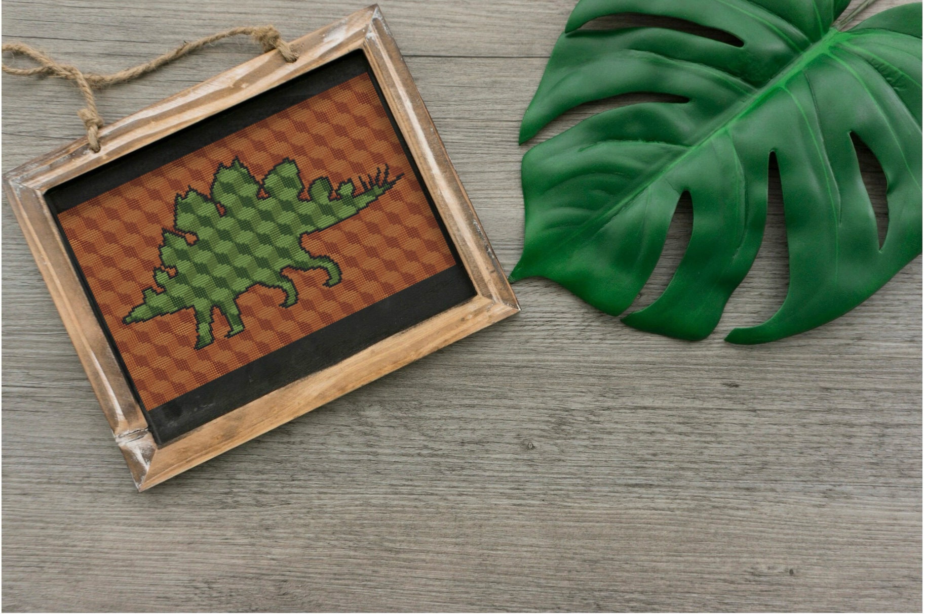 Dino “stevie” Stegosaurus Cross Stitch Pattern (PDF) - Dinosaur Series ...
