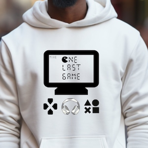 Cadeau voor gamers unisex hoodie gaming sweatshirt gaming hoodies gamer geschenken gaming shirt game lover hoodie grappige gamer jumper vintage hoodie