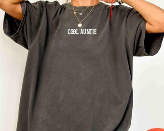 Comfort Colors® Cool Aunts Club Shirt, Cool Aunts tShirt, Favorite Aunt t-shirt, Cool Auntie Gift, New Aunt top, Gift for Cool Auntie