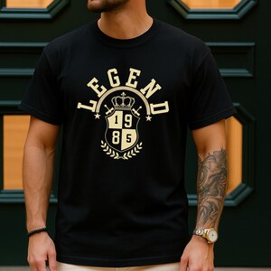 Vintage 1985 40th Birthday T-Shirt: Comfort Colors Legend Tee