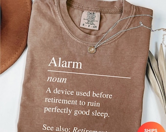 Comfort Colors® Retired Shirt, Retired T-Shirt, Retired Tee, Retirement Gift Shirt, Retirement Party Shirt Retired Life Shirt Retirement top