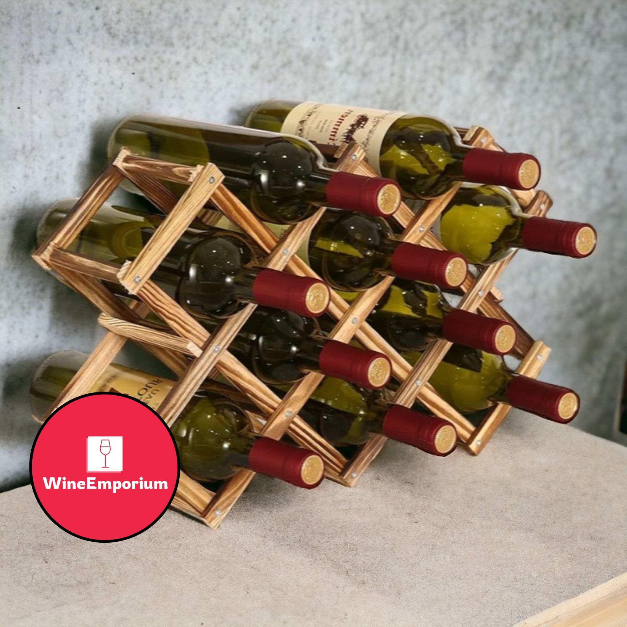 GIZNXBA Botellero Vino Vertical, Estante del Vino Encimera, Resina Botella  De Vino Titular De La Escultura, Decoración De Mesa Estante del Vino para  La Sala De Estar Cocina (Color : B4) 