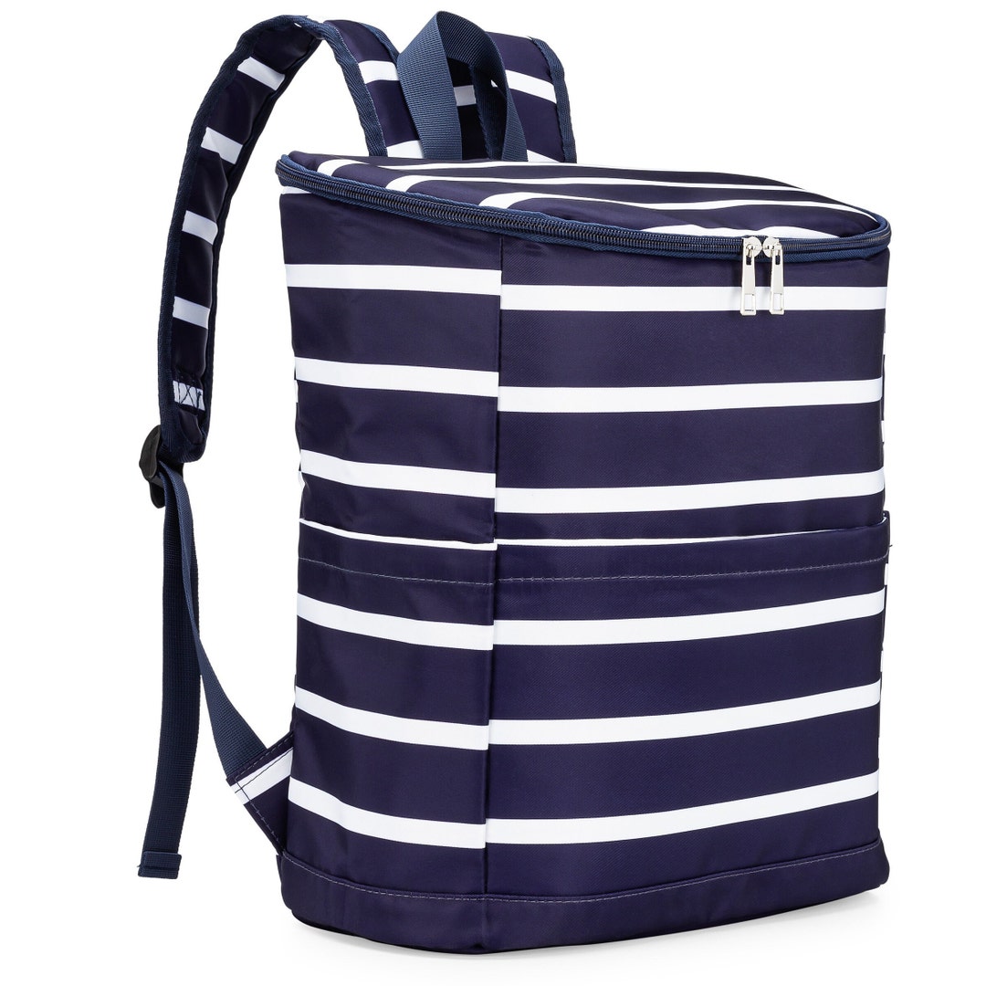 Navy Drink on a Boat Cooler Handbag